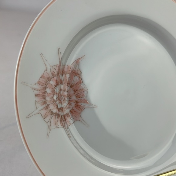 Fitz and Floyd “Coquille” 6 1/2” Bread/Dessert Plate (set of 4) - Picture 3 of 13